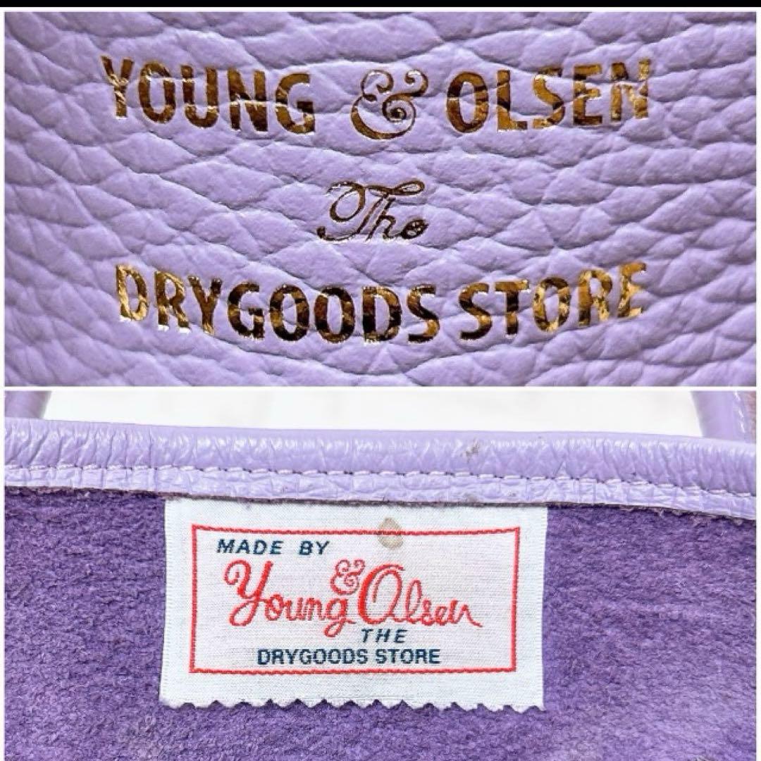 【美品希少色】ヤング&オルセン別注トゥモローランド＊エンボスレザー トートバッグ