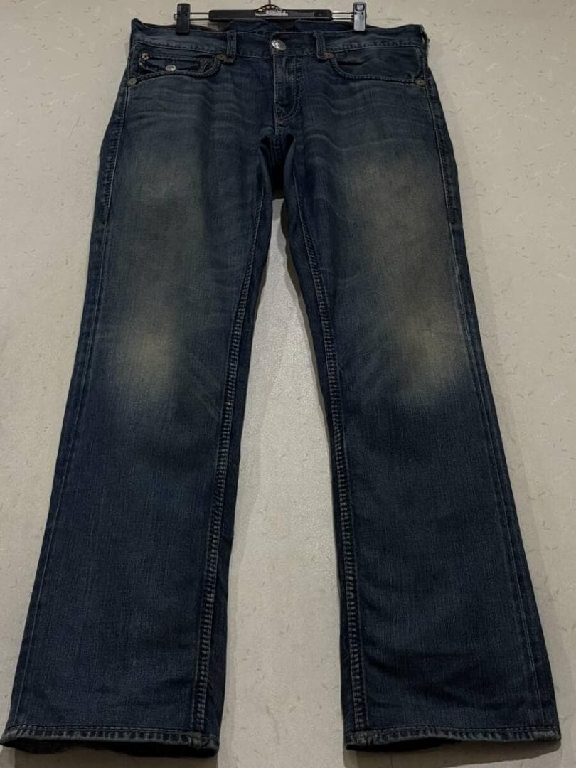 トゥルーレリジョン RICKY GIANT BIGT デニムパンツ 米国製 32