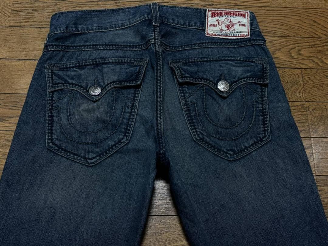 トゥルーレリジョン RICKY GIANT BIGT デニムパンツ 米国製 32
