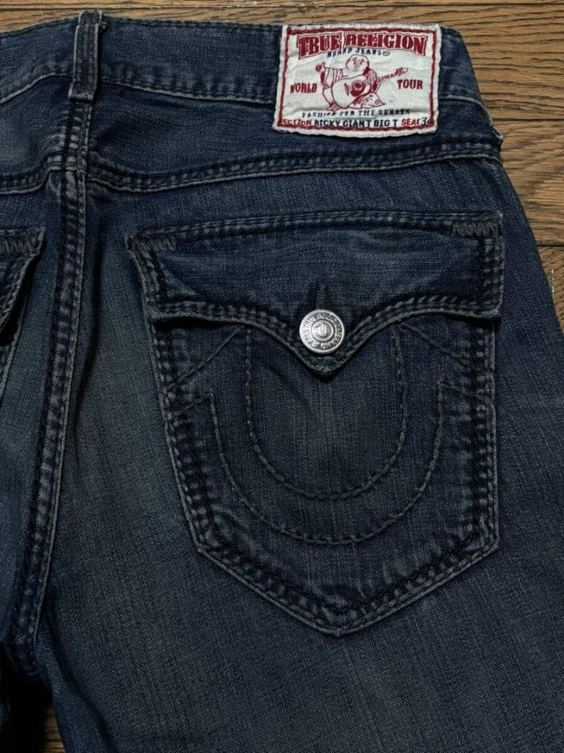 トゥルーレリジョン RICKY GIANT BIGT デニムパンツ 米国製 32