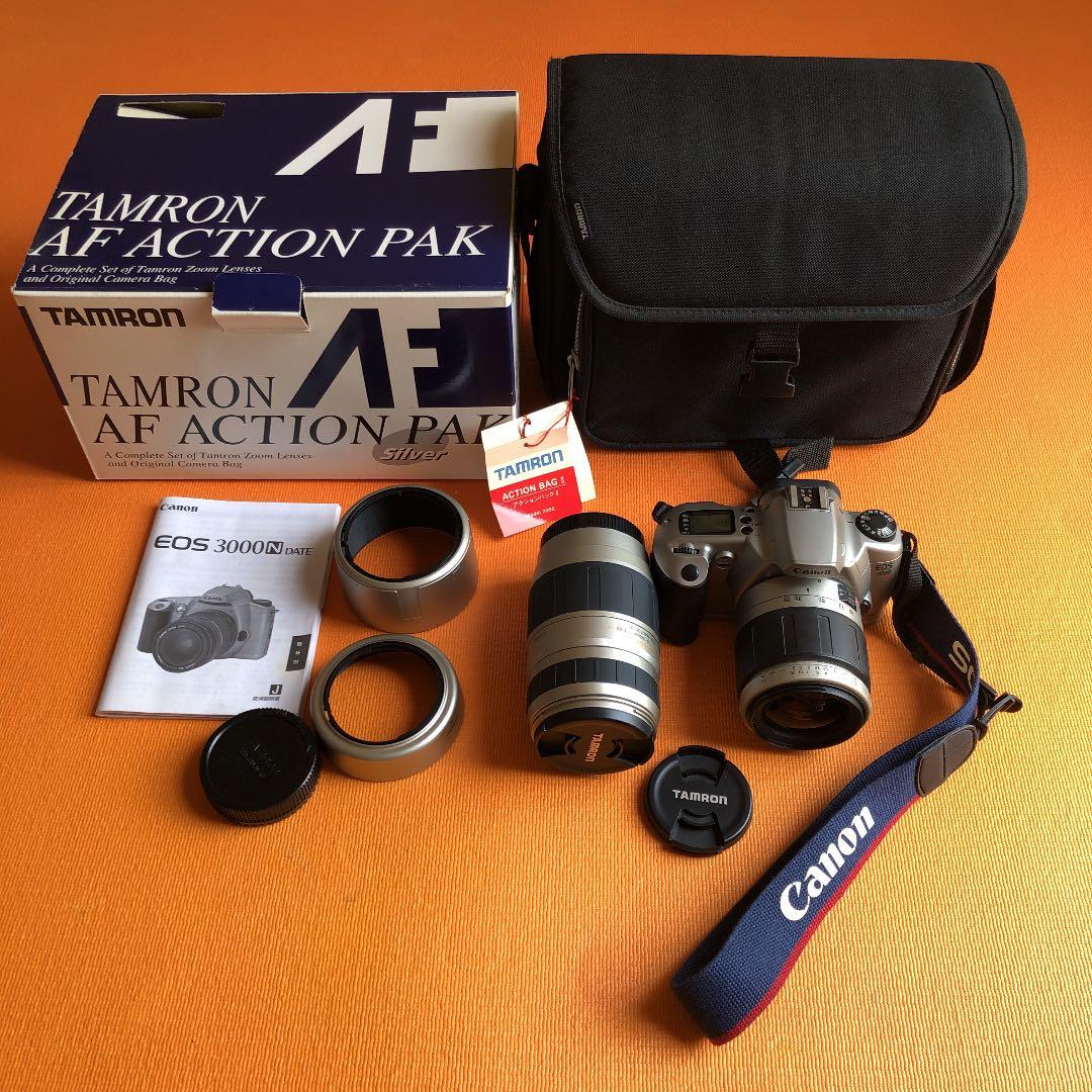 Canon EOS 3000 望遠レンズ、バッグセット