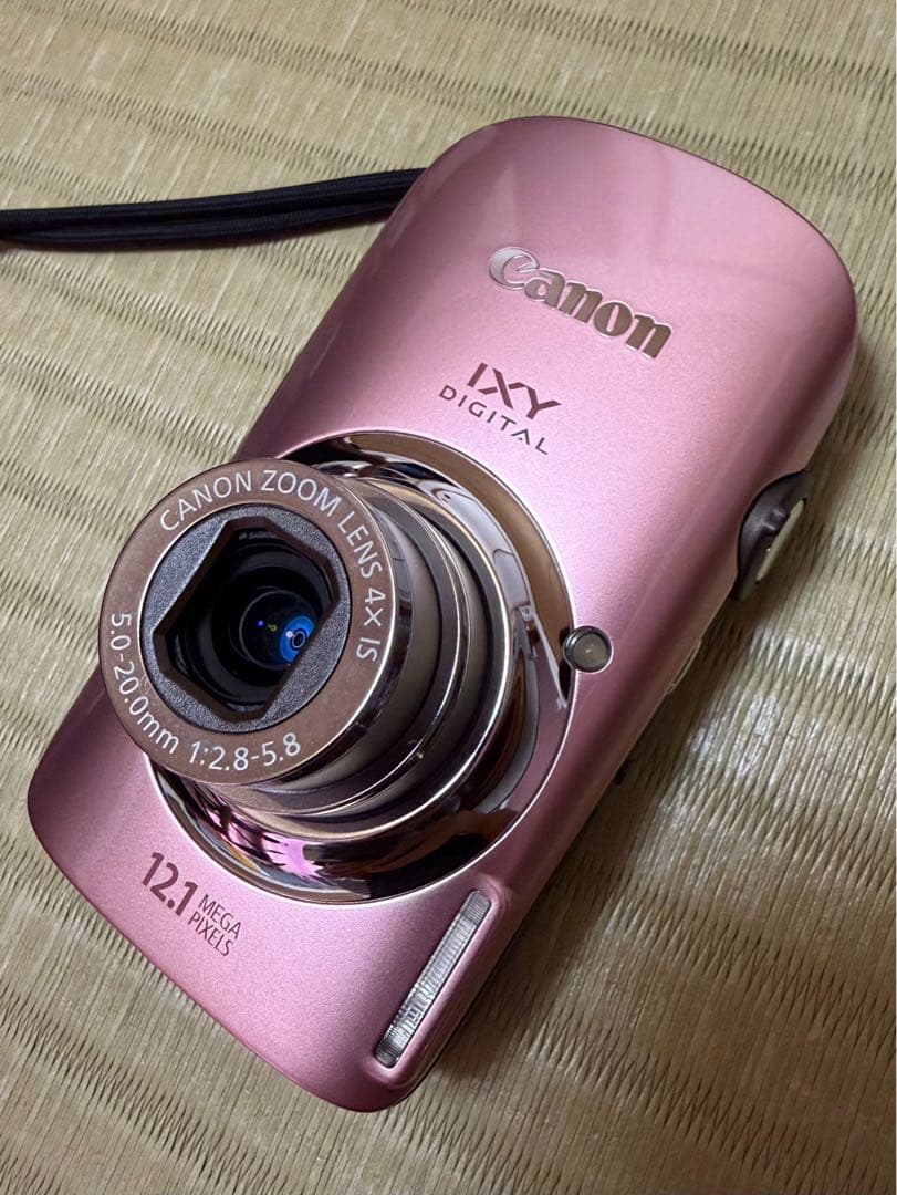 【美品】デジタルカメラ Canon IXY DIGITAL 510 IS ピンク