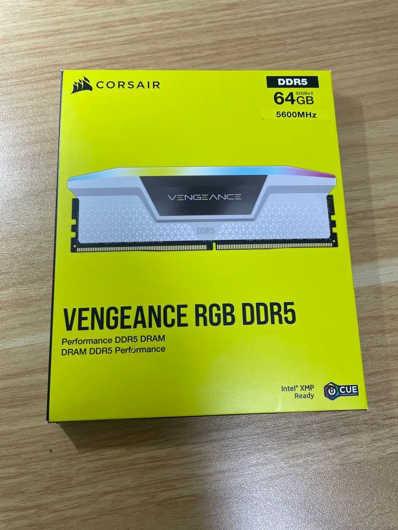 メモリー CORSAIR DDR5-5600MHz 64GB