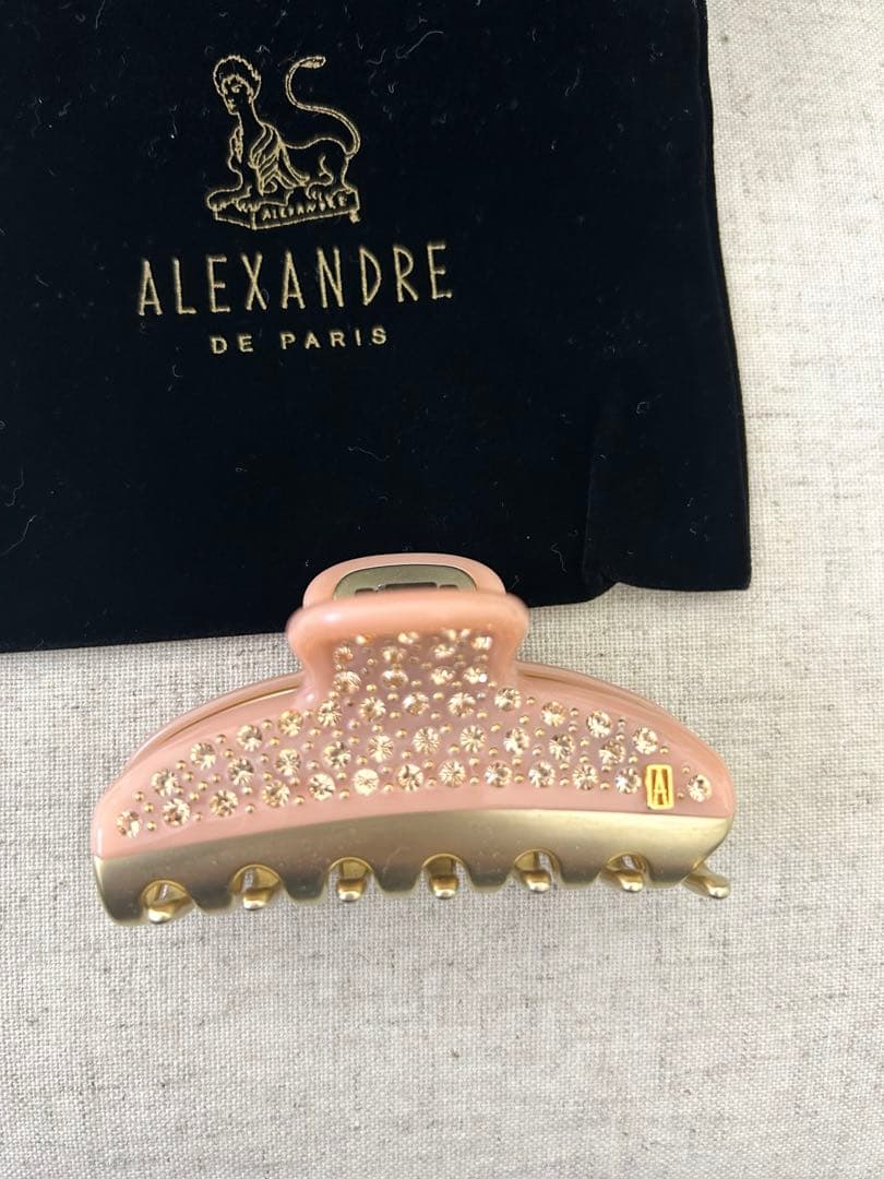 ぽぽ♡ALEXANDRE DE PARIS ヴァンドームヘアクリップＭ