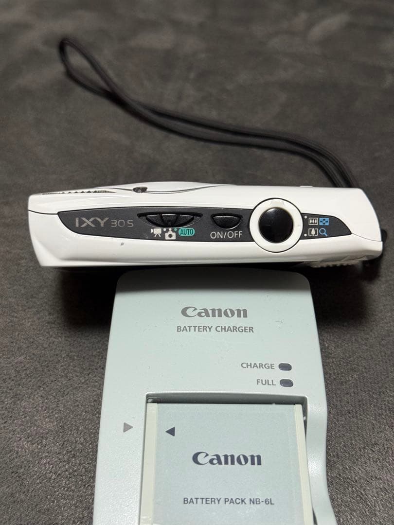 Canon IXY 30S ホワイト 動作確認済
