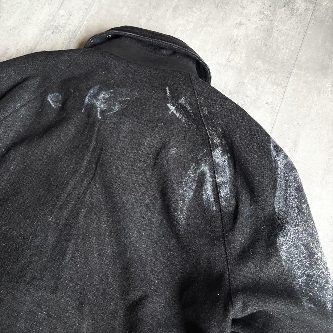 【Barbour】ウールジャケット　ミドル丈　ビデイル　英国　vintage