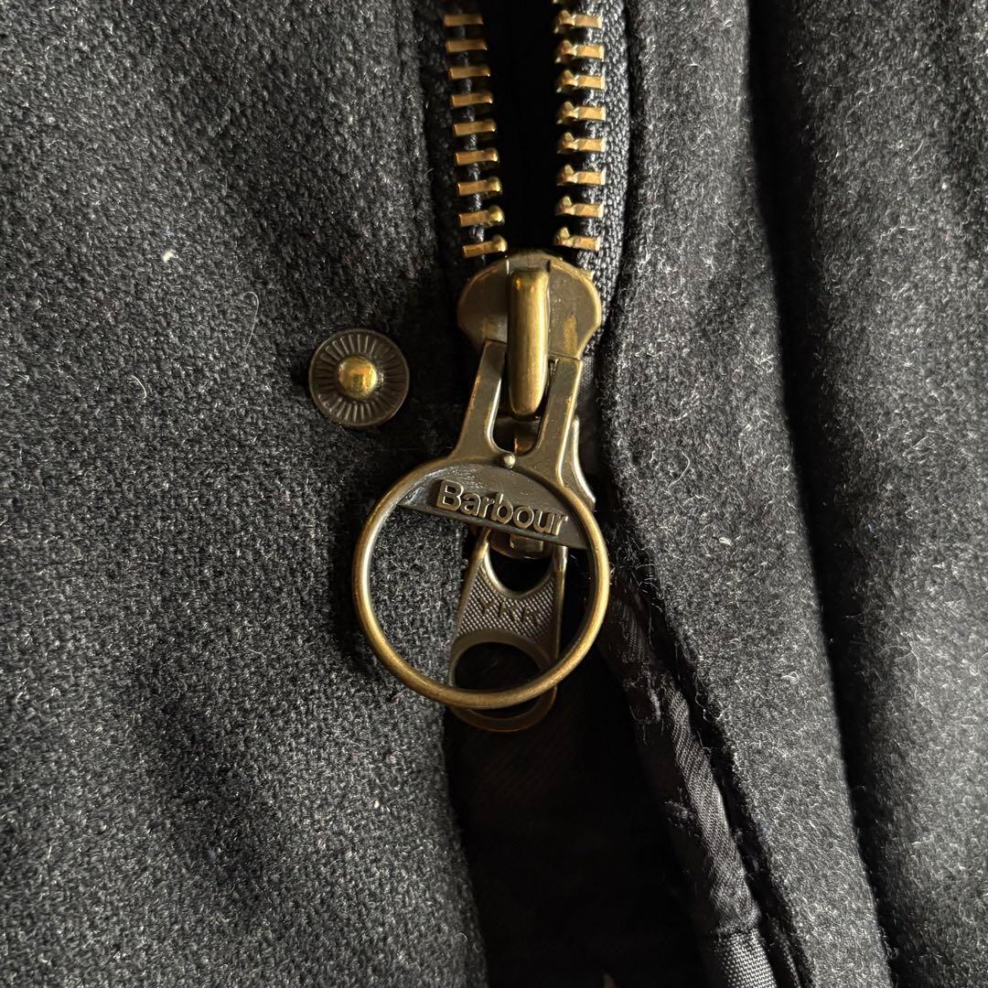 【Barbour】ウールジャケット　ミドル丈　ビデイル　英国　vintage
