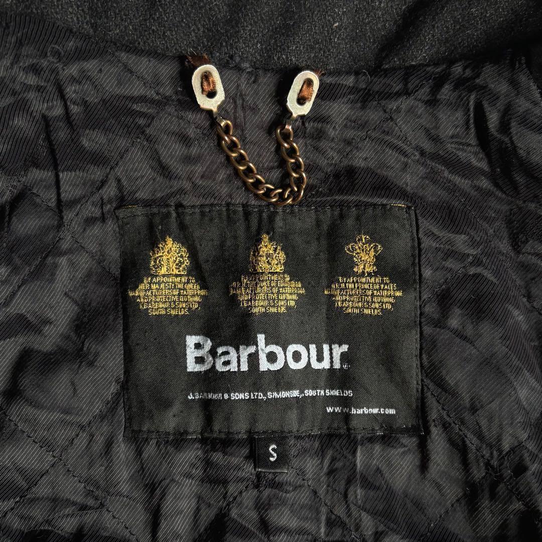 【Barbour】ウールジャケット　ミドル丈　ビデイル　英国　vintage