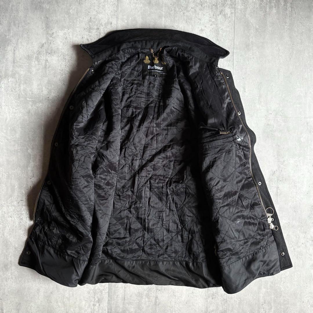【Barbour】ウールジャケット　ミドル丈　ビデイル　英国　vintage