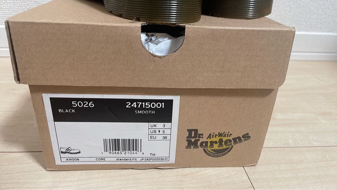 【新品未使用】Dr. Martens 5026 ブラック メリージェーン　UK3
