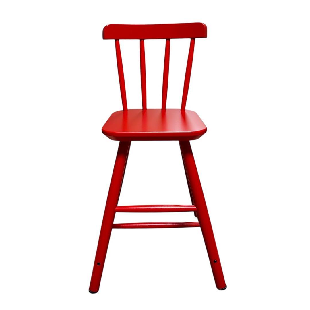 廃盤色 IKEA イケア AGAM アーガム キッズチェア ハイチェア　レッド赤