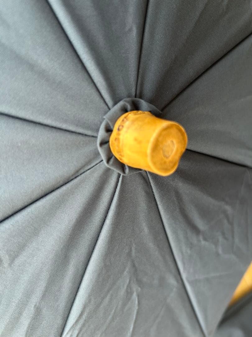 新品　our　グレー　完全遮光100％折りたたみ傘