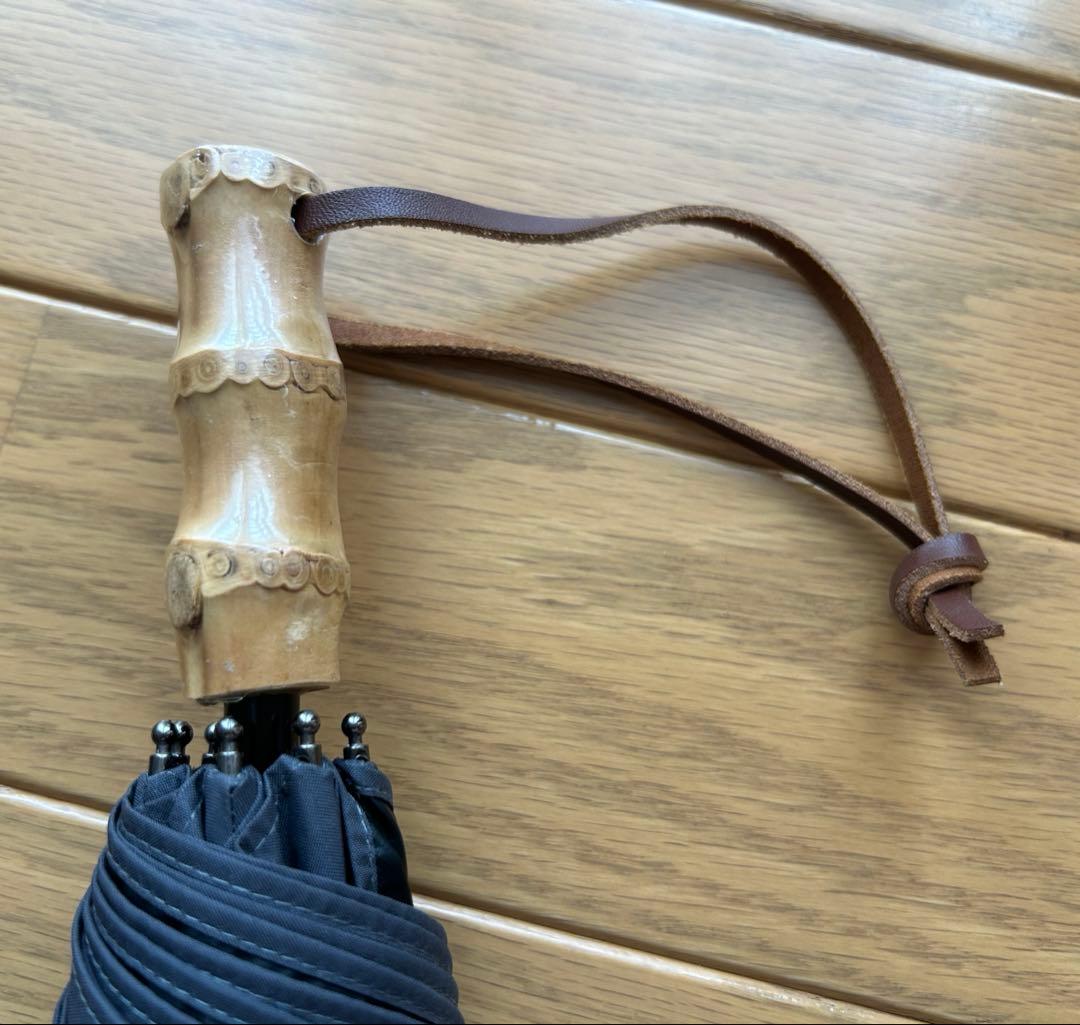 新品　our　グレー　完全遮光100％折りたたみ傘