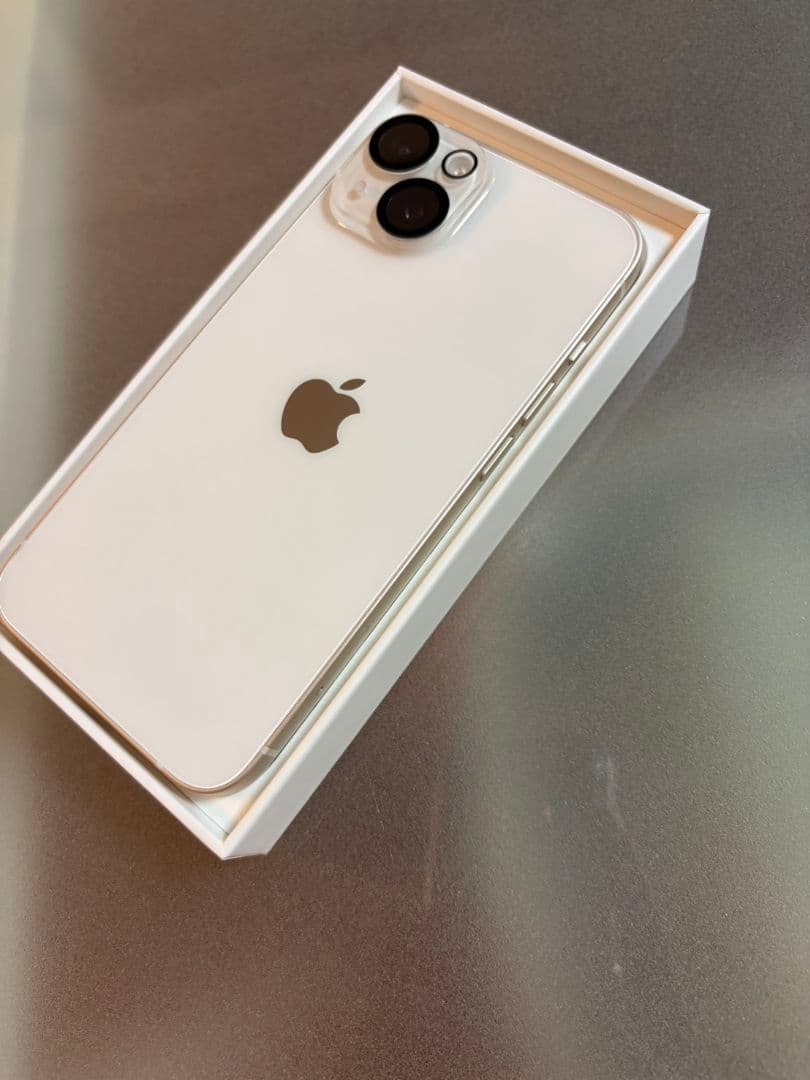 よ*ん様 よっちゃん iPhone 14 スターライト ケーブル、箱、ケー