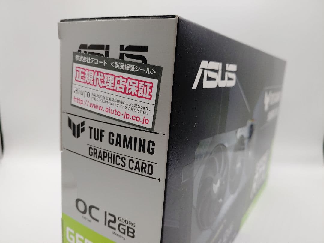 ASUS GEFORCE RTX3060-O12 GAMINGグラボ新品