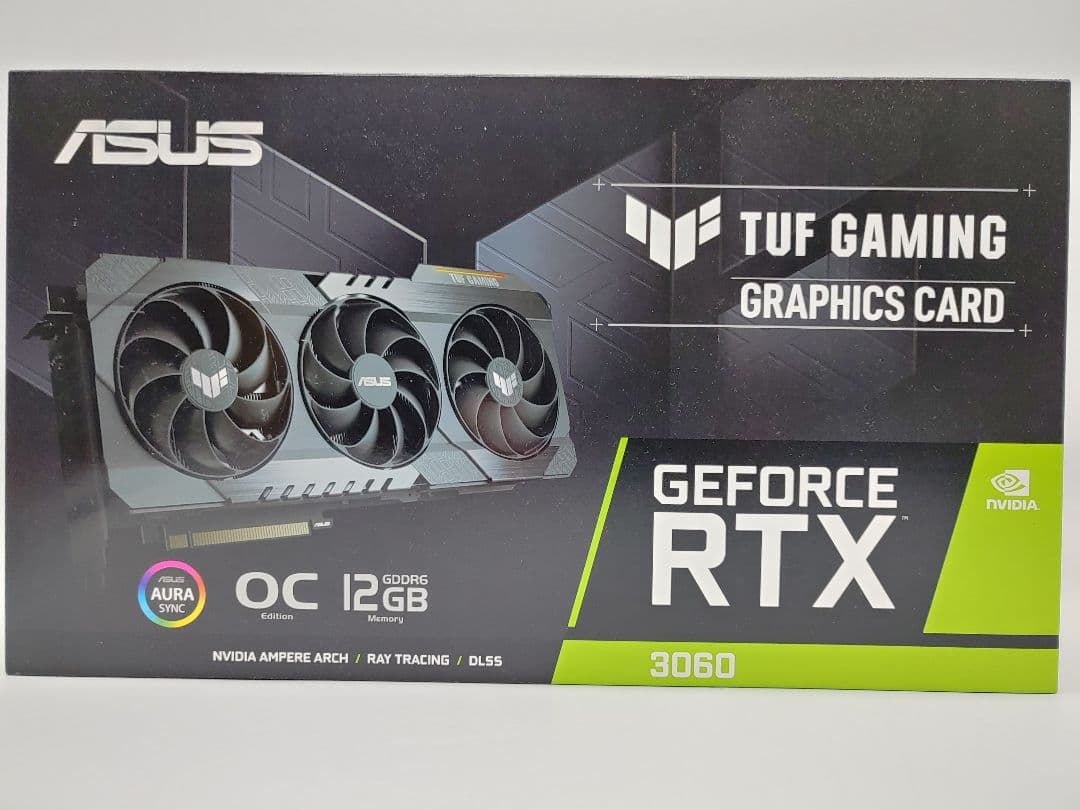 ASUS GEFORCE RTX3060-O12 GAMINGグラボ新品