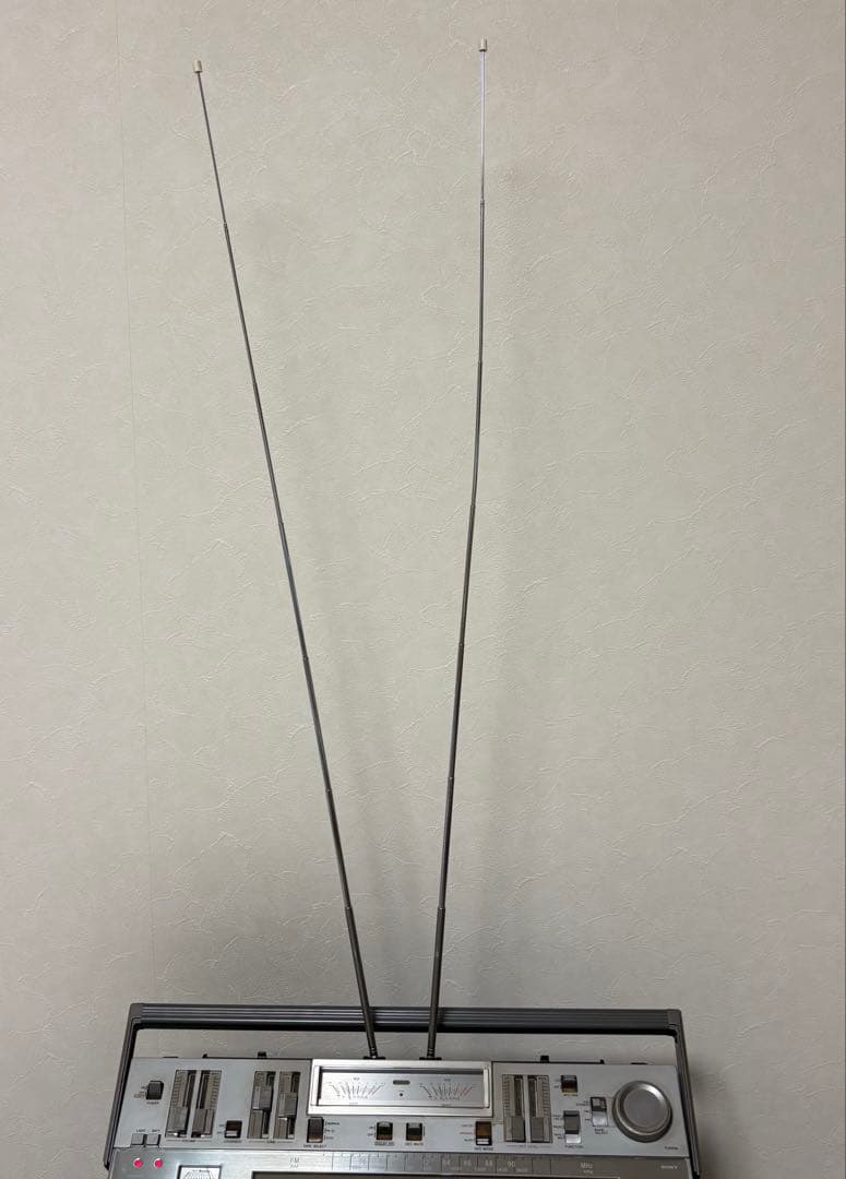 昭和レトロ　ラジカセ　SONY CFS-686 FM/AM ステレオラジカセ