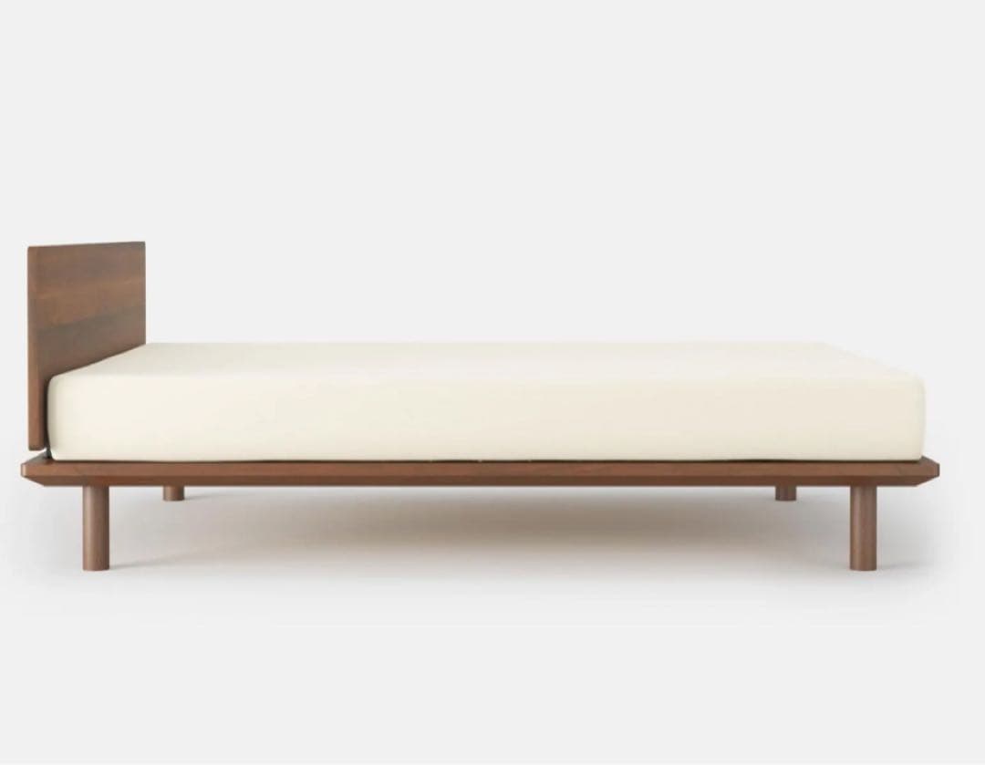 【無印良品】木製ベッドヘッドボード　ダブルサイズ