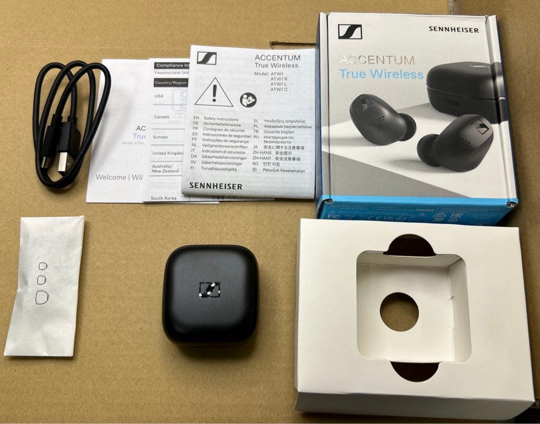 ゼンハイザー　ワイヤレスイヤホン ACCENTUM True Wireless