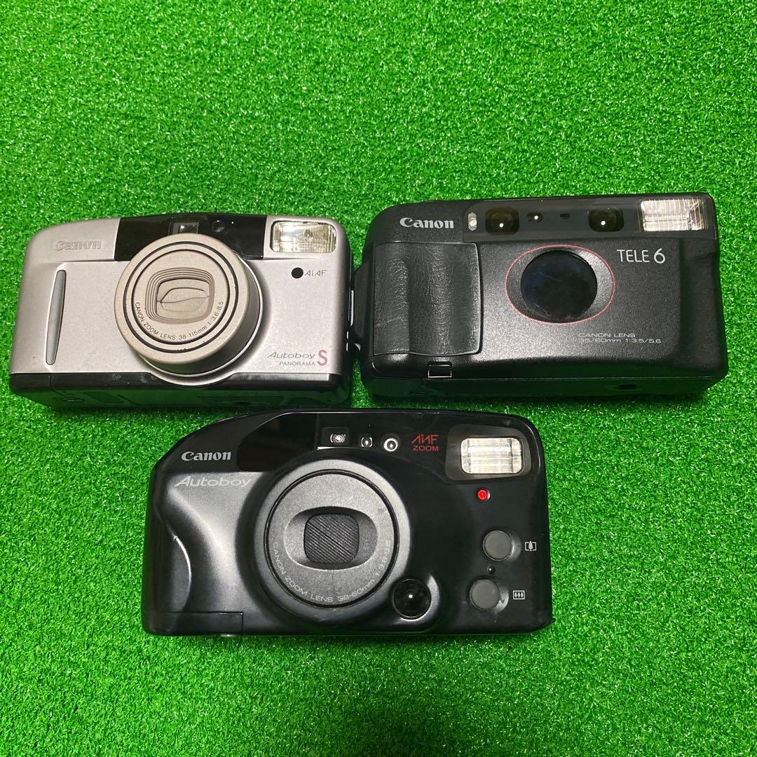 フィルムカメラ Canon AutoboyS Autoboy TELE6 NEW Autoboy