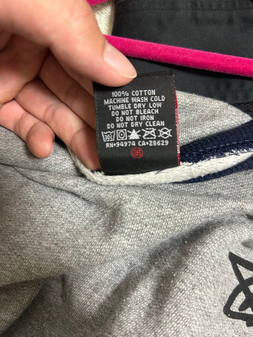 Old Stussy グレー ネイビー スウェット オールドステューシー