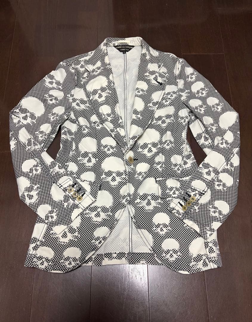 【COMME des GARCONS】コムデギャルソン／スカルジャケット