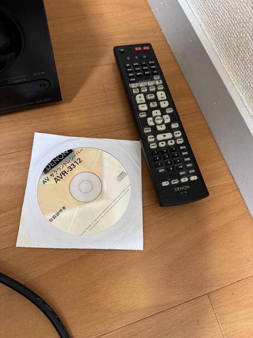 DENON デノン　AVアンプ　7.2ch対応　AVR-3312