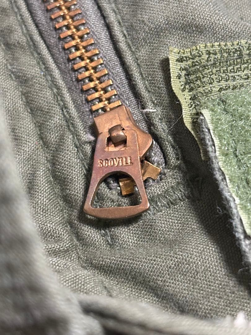 80s m65 パッチ付き scovill usa コート アメカジ