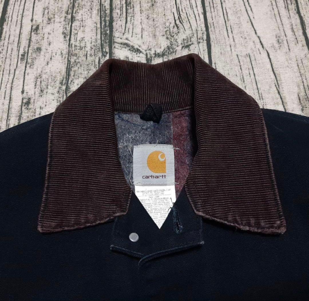 CarharttミシガンチョアコートUSA製ブラック 36 グッドコンディション