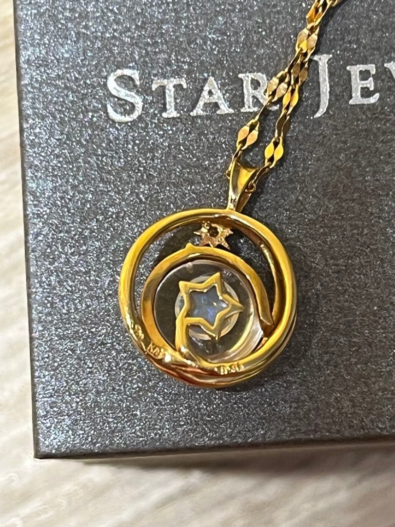 スタージュエリー　オパール　ダイヤモンド　ネックレス