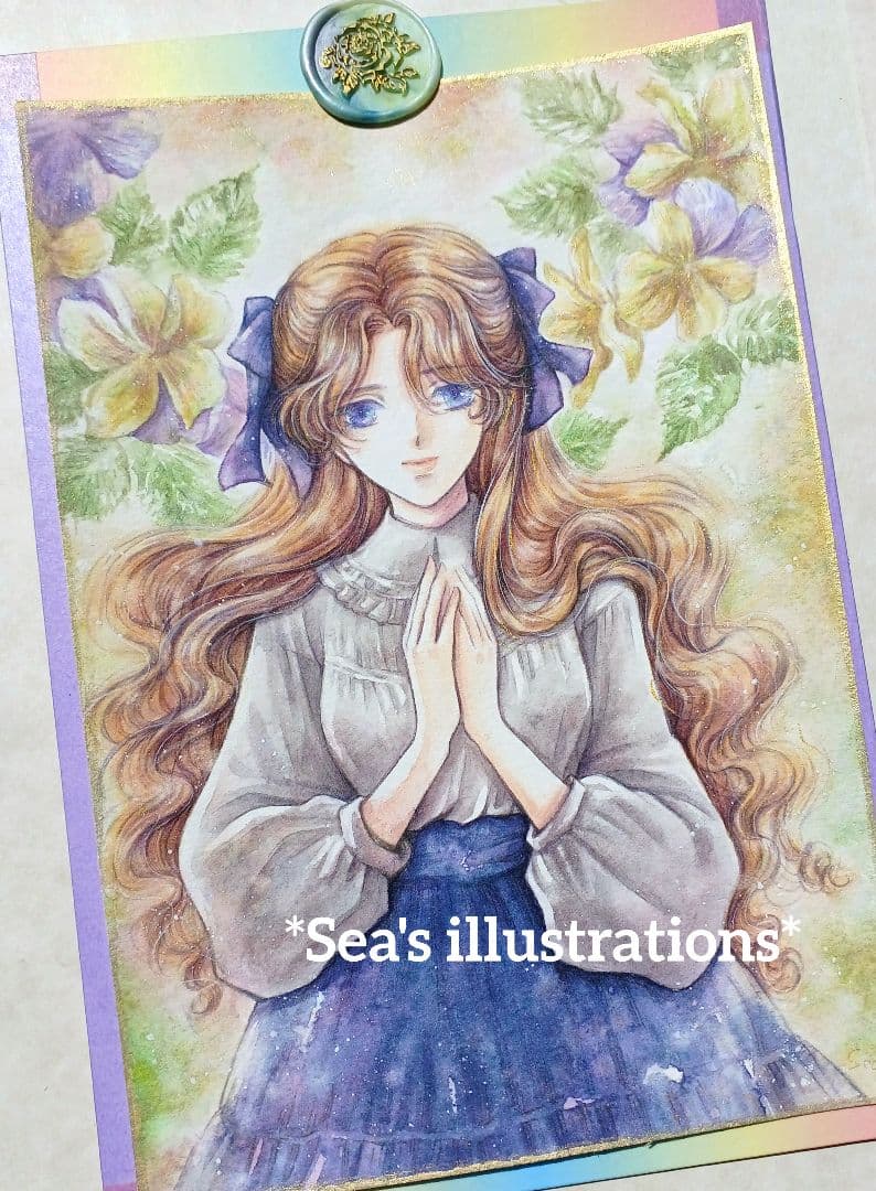 ◇春を待ちわびて◇手描きイラスト