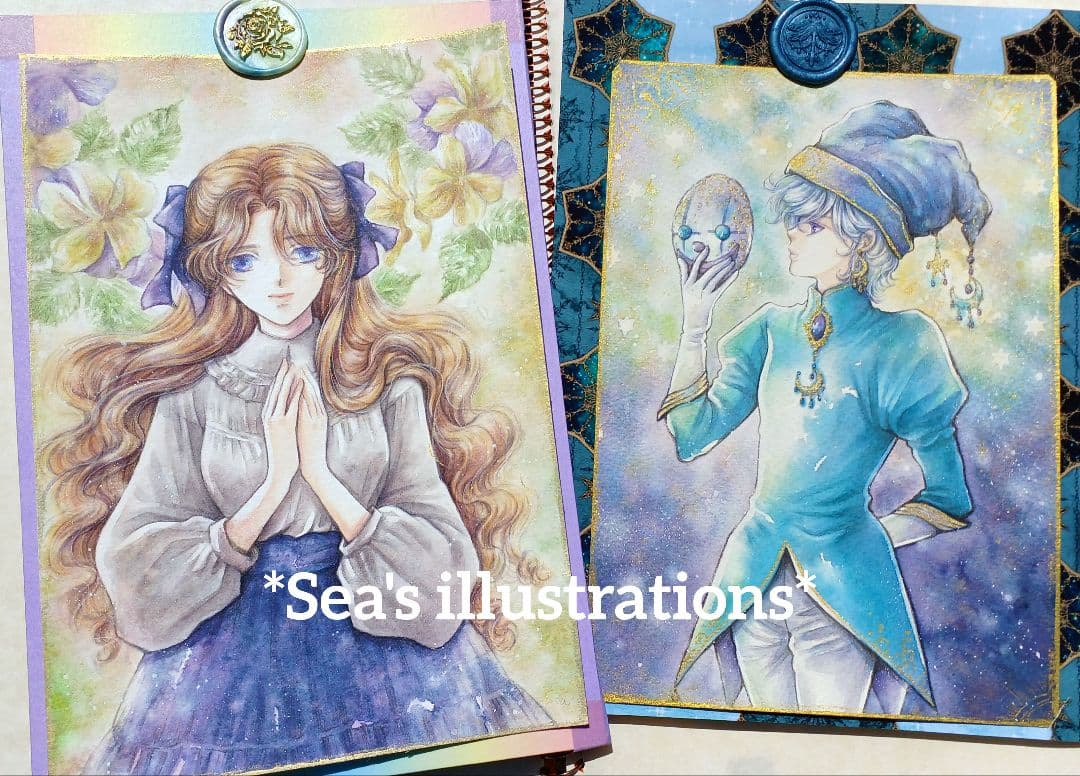 ◇春を待ちわびて◇手描きイラスト