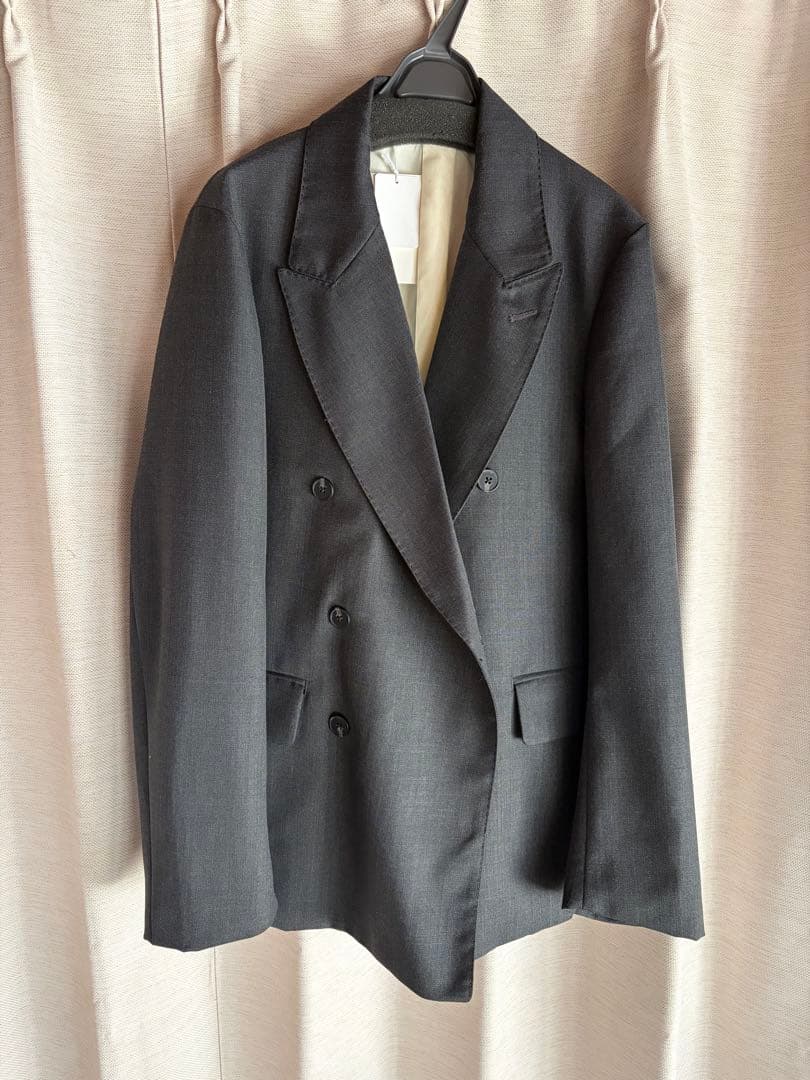 shiun DOUBLE BREASTED JACKET sサイズ