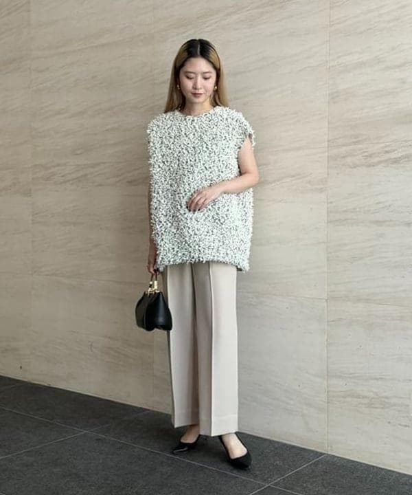 EFFE BEAMS 25A/W 49,500円カラミリボン ブラウス