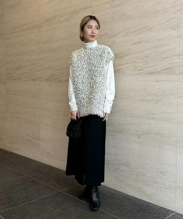 EFFE BEAMS 25A/W 49,500円カラミリボン ブラウス