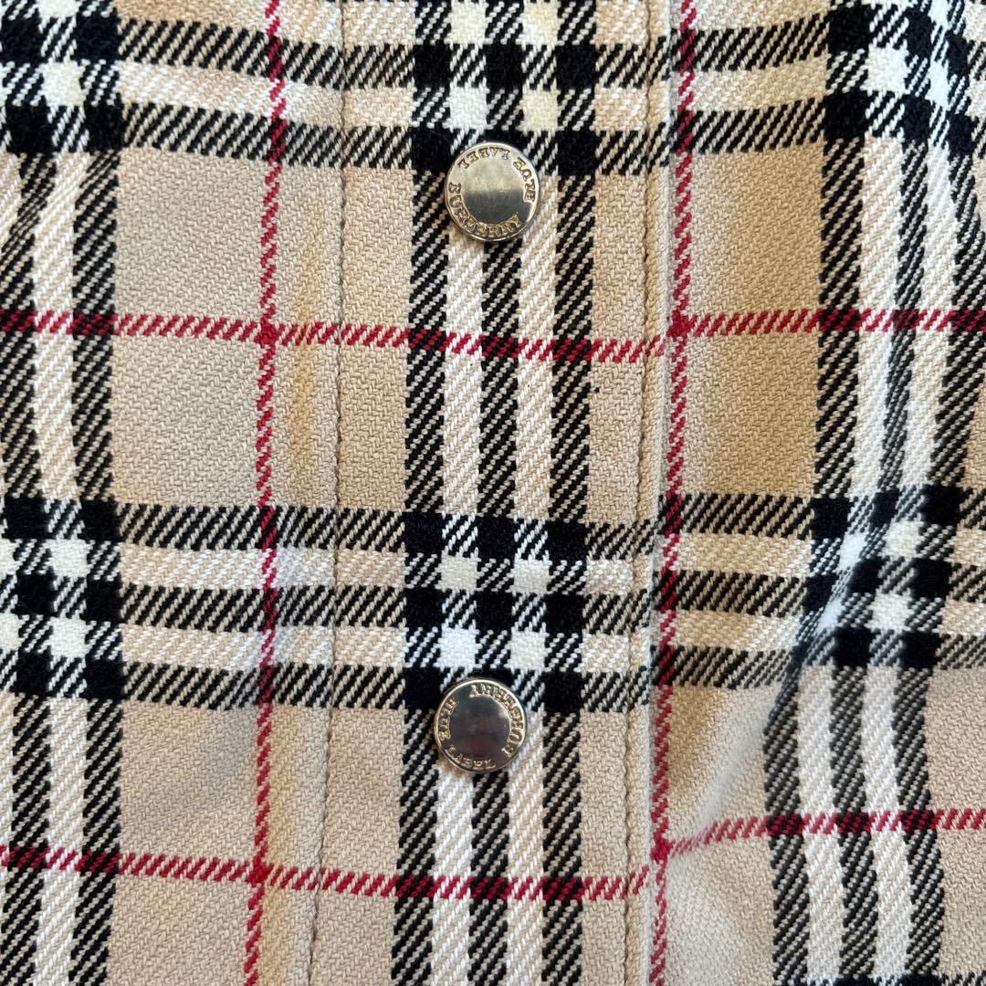 美品　希少　バーバリーブルーレーベル　ブルゾン　Gジャン　ノバチェック　38