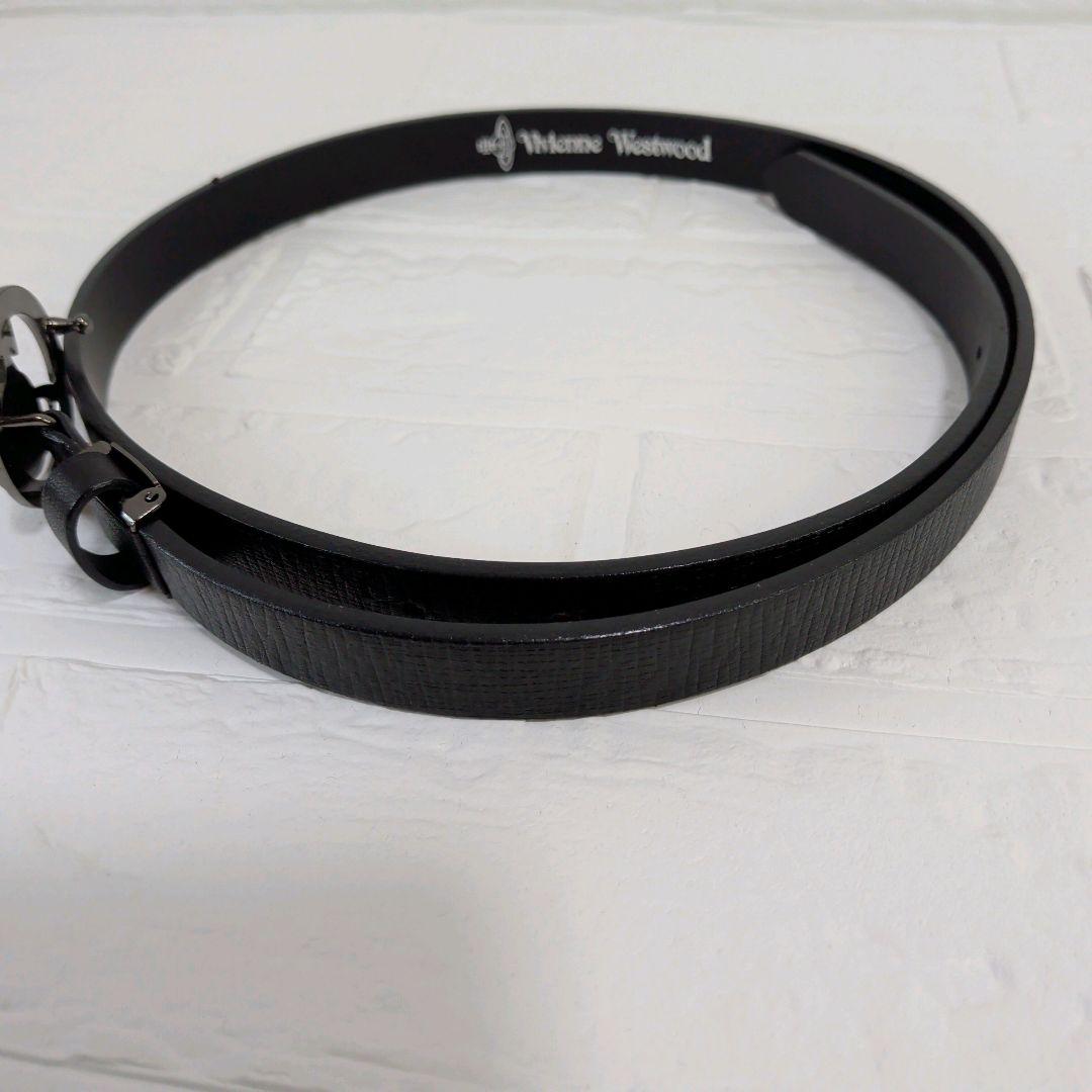 美品✨️　Vivienne Westwood　ベルト　オーブロゴ　シルバー