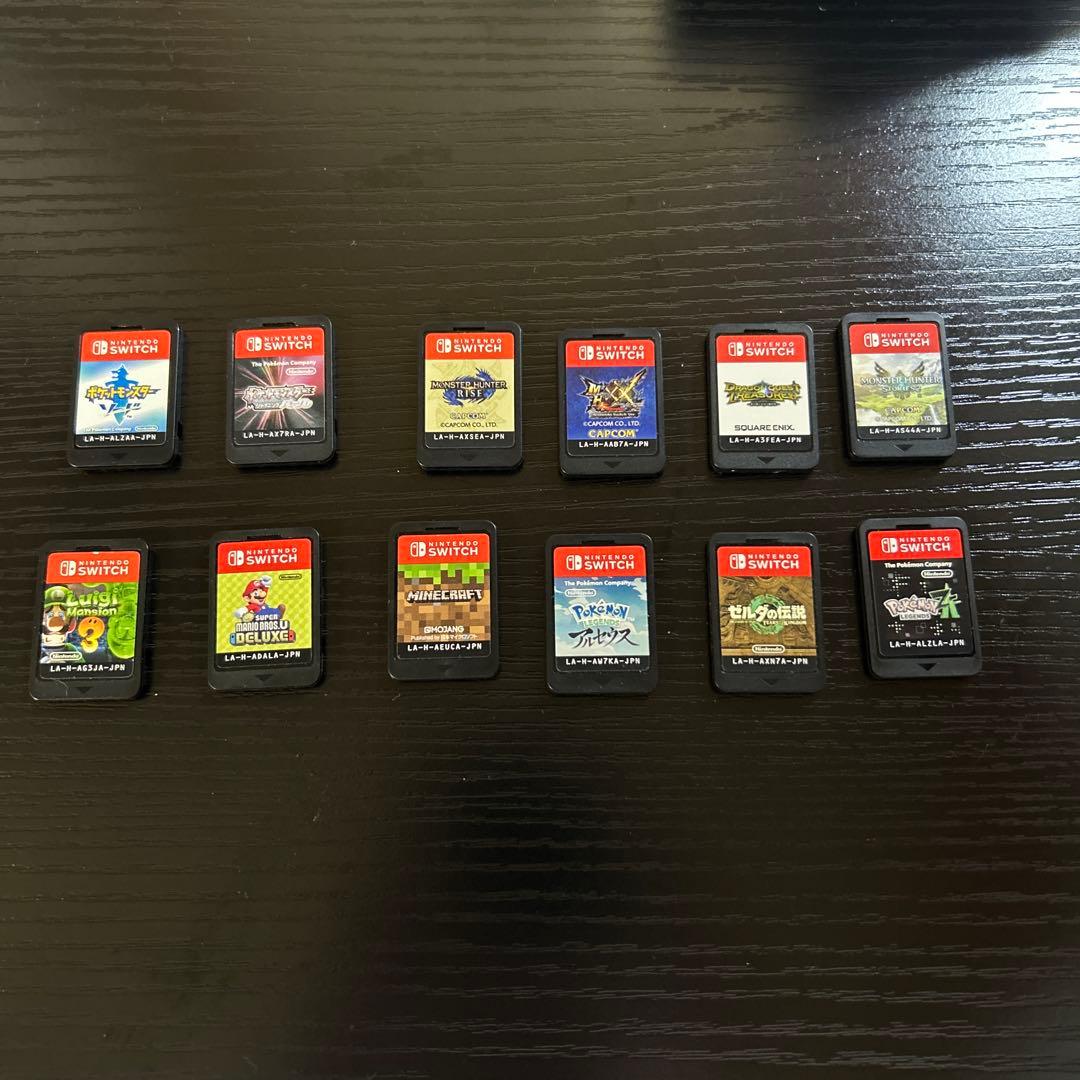 Switch ゲームソフト セット バラ売り可⭕️ 即購入可⭕️ 全動作正常 値引可
