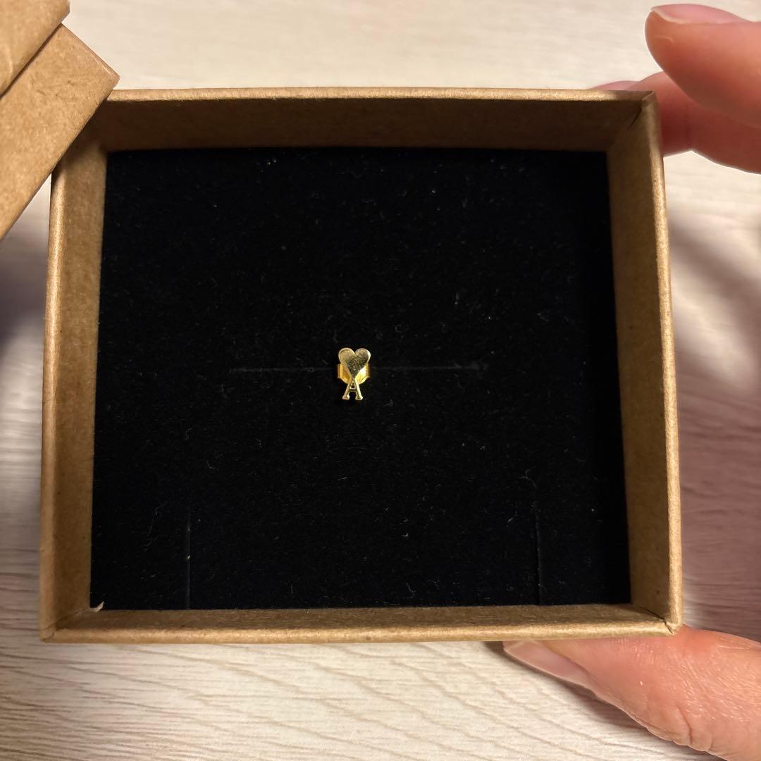 アミパリス　ゴールド　片耳　ピアス