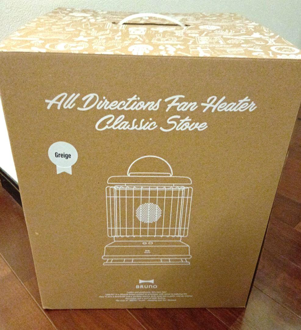 ケ*ロ様 箱入新品起動確認のみBRUNO Classic Stove ファンヒー