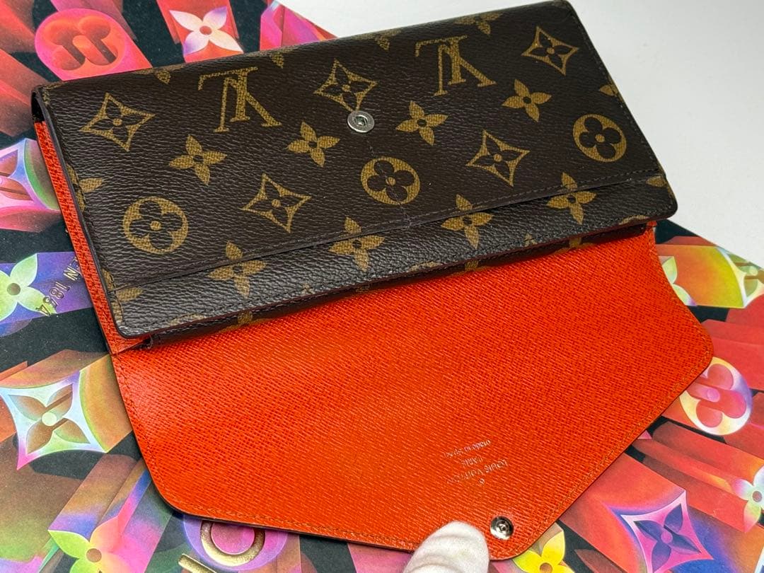 良品！ルイヴィトン　ポルトフォイユ・マリールーロン　長財布　エピ&モノグラム