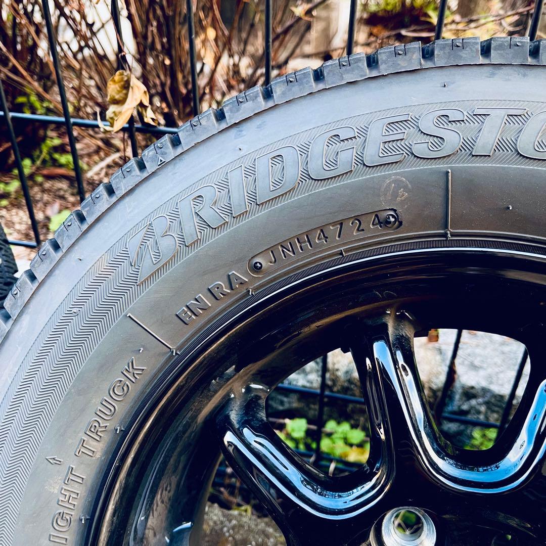 BRIDGESTONE w300 145/80R12 スタッドレスセット