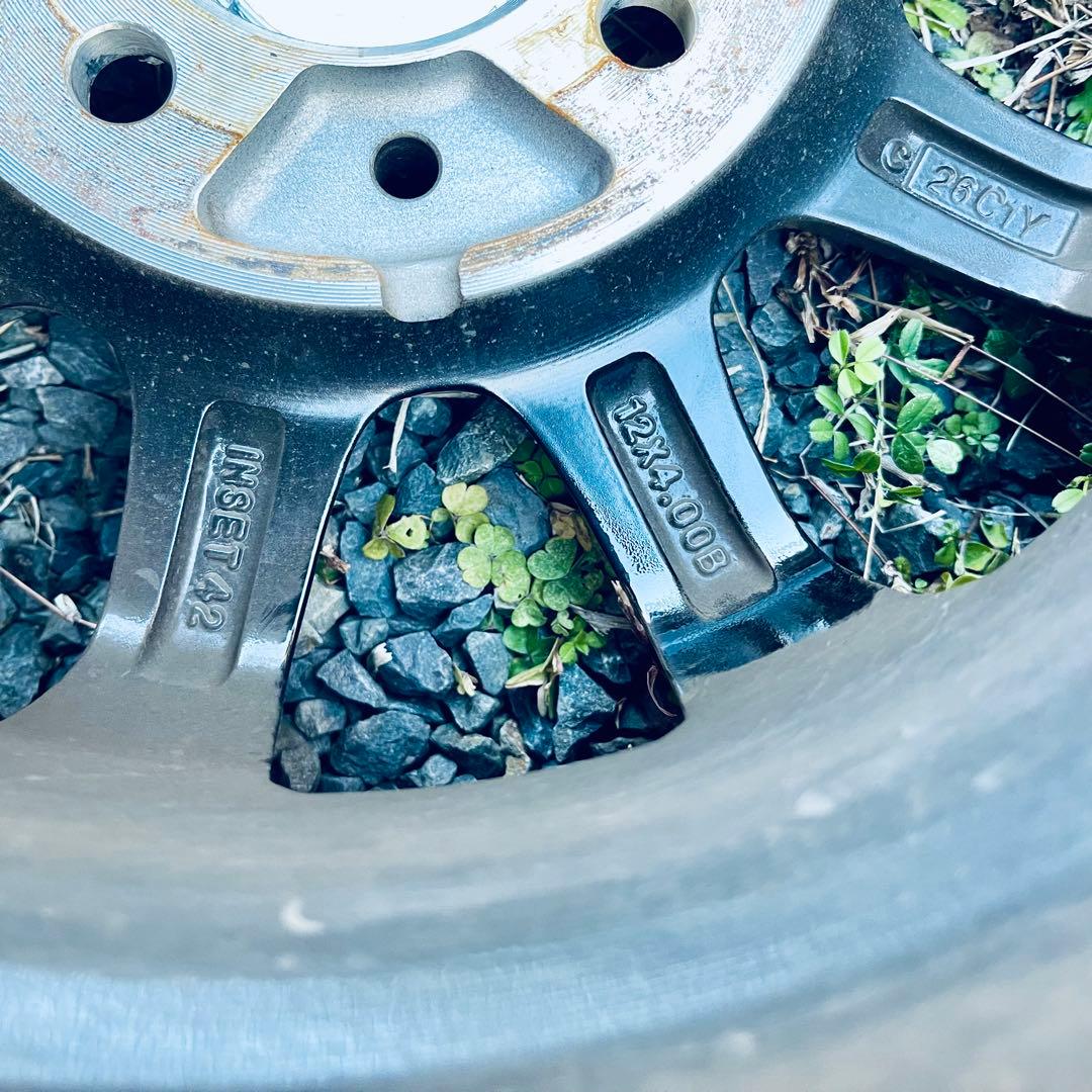 BRIDGESTONE w300 145/80R12 スタッドレスセット