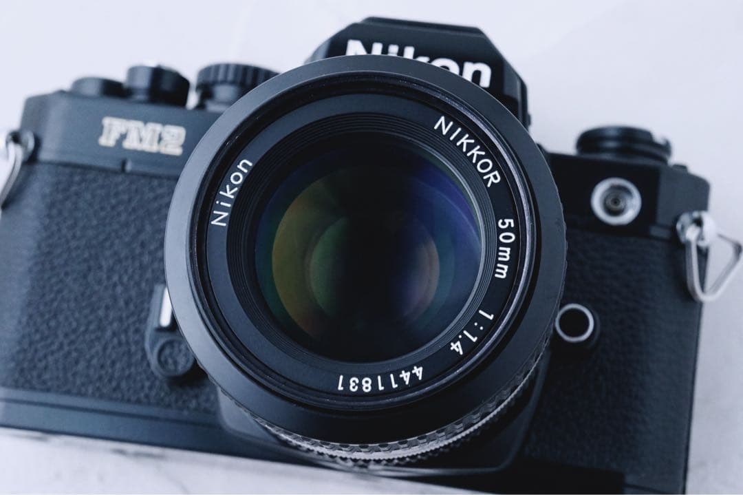 ^^◎ Nikon New FM2 単焦点レンズ付き