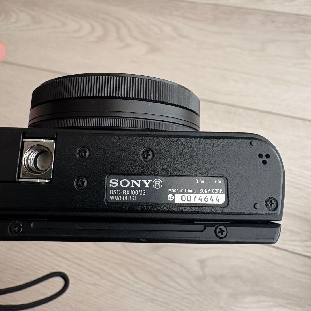 SONY Cyber-shot RX100M3 コンデジ　付属品あり
