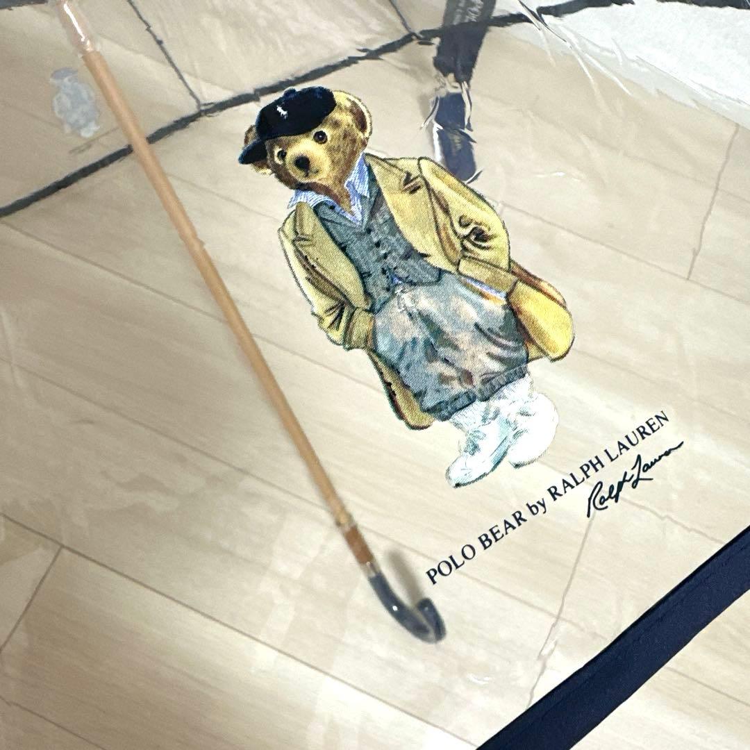 新品未使用タグ付　ポロラルフローレン　ポロベア長傘ネイビー