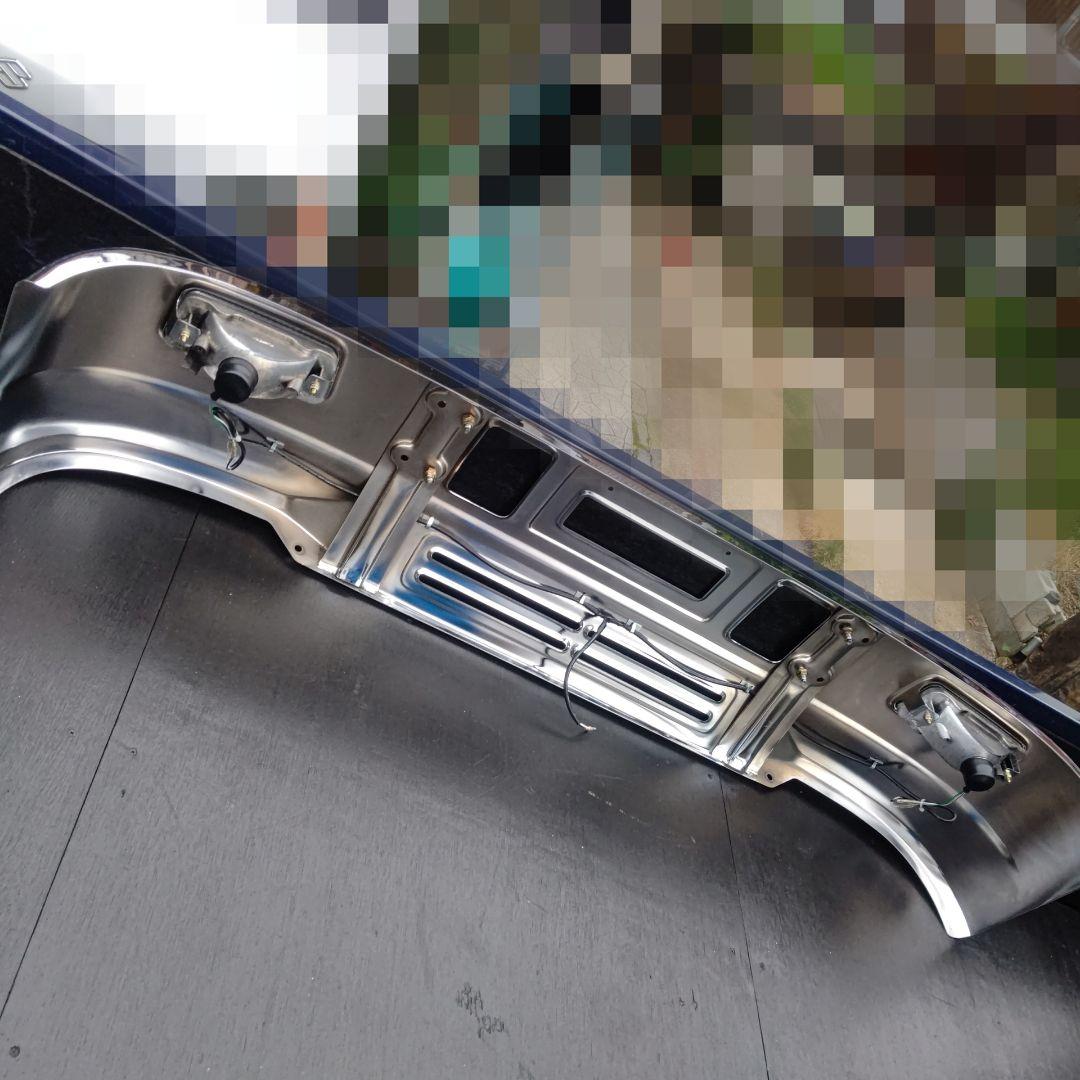 JETイノウエ ２トン車標準 スーパーグレートタイプバンパー ナンバー枠セット