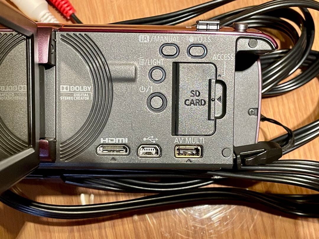 Panasonic パナソニック HDC-TM35 ビデオカメラ 電池2個付き