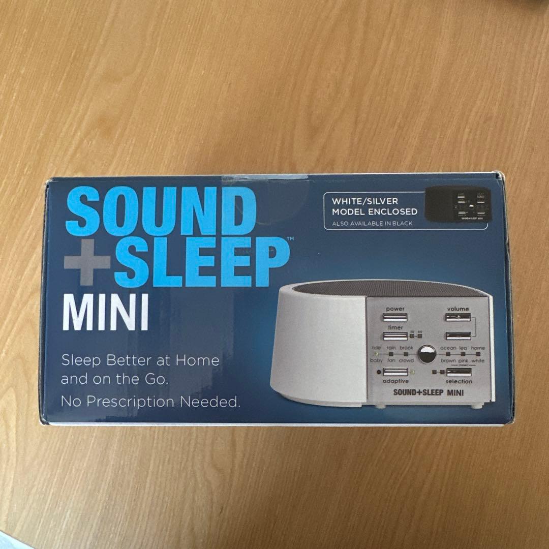 ホワイトノイズマシン ドーミン スピーカー 快眠グッズ (ホワイト)