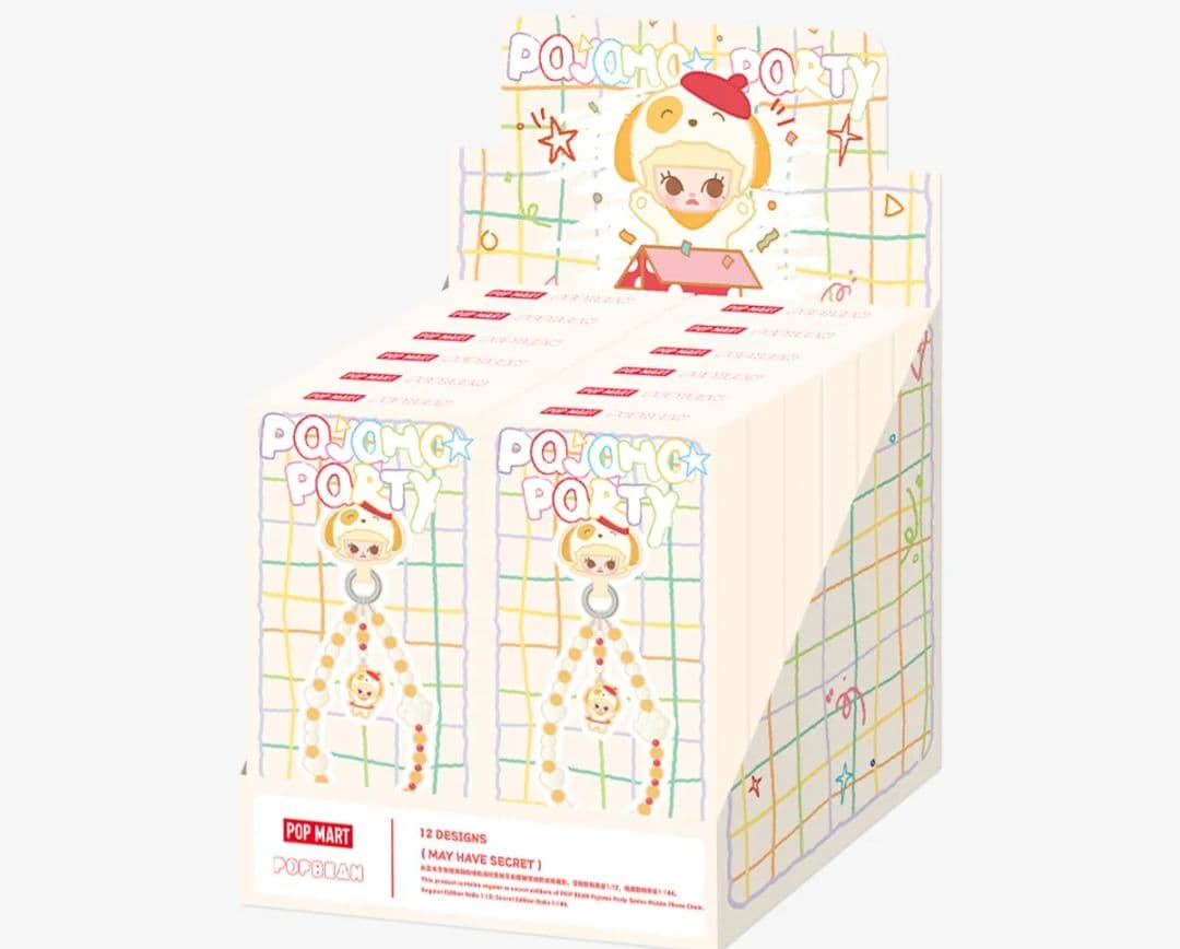POP BEAN パジャマパーティー モバイルフォンチェーン【アソートボックス】